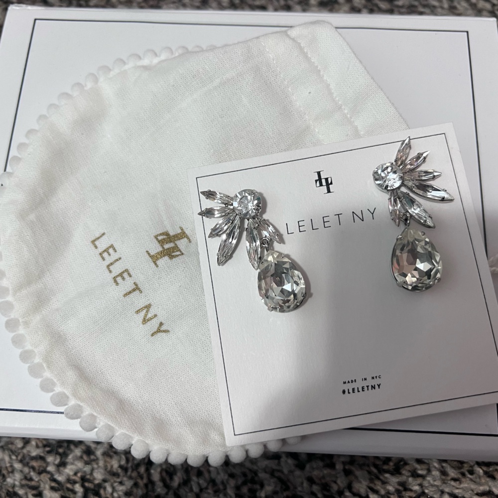 Lelet NY Rosalie Crystal Earrings